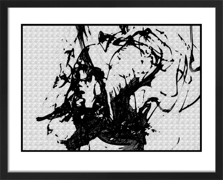 Composition No1 Framed Art Print by Anonymous Artist