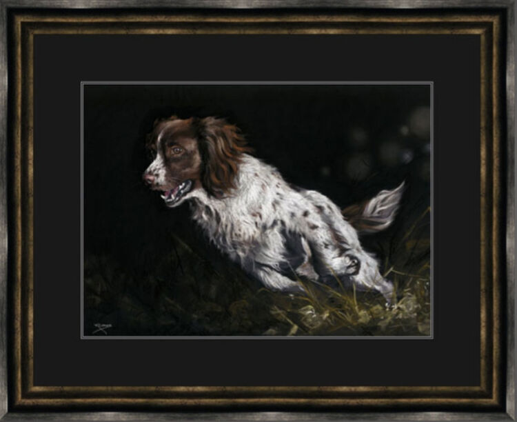 Spring Into Action Framed Limited Edition Art Print by Kay Johns