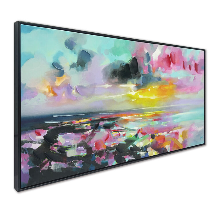 Esprit Insulaire Framed Canvas Art Print by Scott Naismith