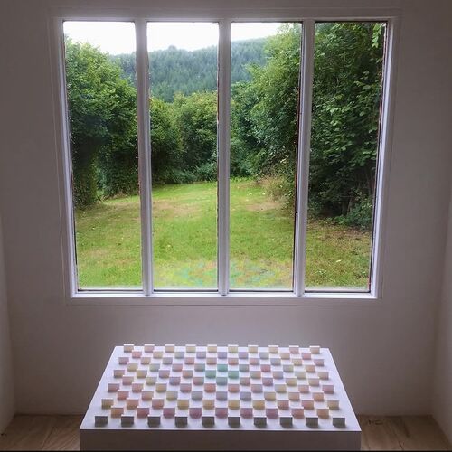 Artists Chapel Shepherds Hut NEW Interior