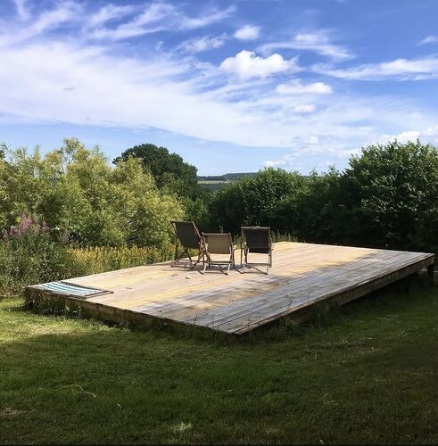 Yoga Platform looking out