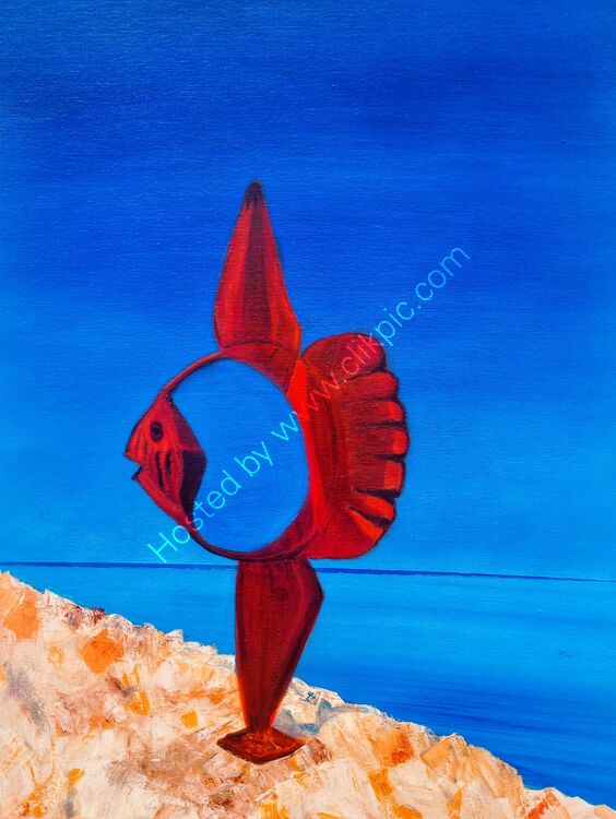 Fish Sculpture Denia Spain