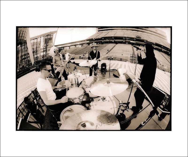 U2 rehearsal