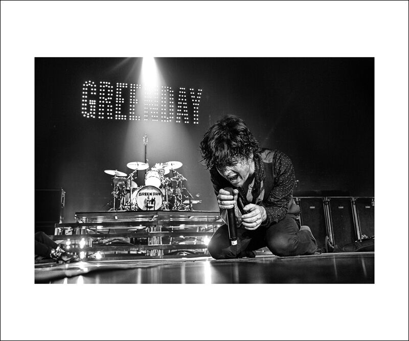 Green Day b&w