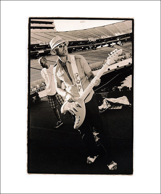 U2 Adam rehearsal