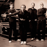 Coldplay backstage