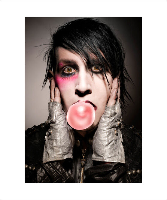 Marilyn Manson bubble gum