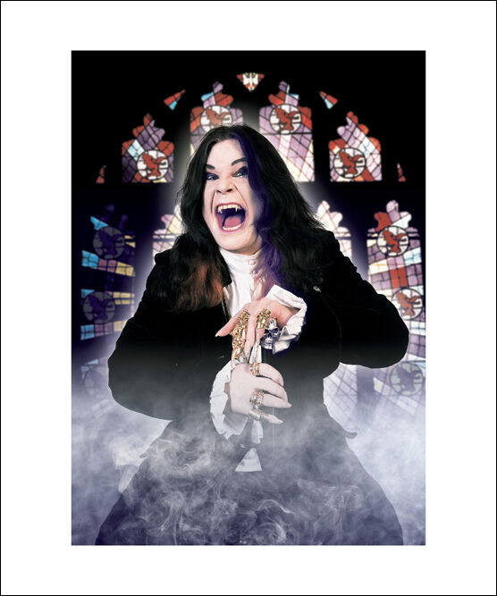 Ozzy Osbourne Church Window