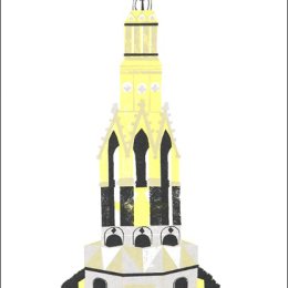 Fountain (yellow/grey)