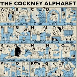 The Cockney Alphabet (blue)
