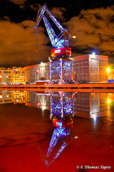 Turku Harbour by night