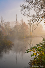 River Helge on an early October morning