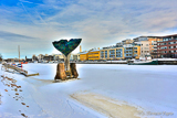 River Aura frozen