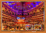 Royal Albert Hall, London, UK in December.