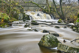 Rive Verke, Hallamölla upper water falls