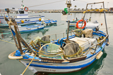 Fishing vessel in Fuengirola harbor