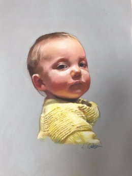 Pastel Portrait From a Photograph
With Lucie Cookson
1-day course 27th April 10.30am -4.30pm
£70