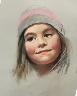 Pastel Portrait From a Photo