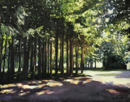 CASS Sculpture Park Painting Day