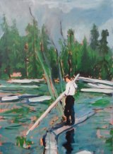 Logging on the River