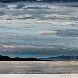 Leaving Islay, 26 x 18cm, Framed.  £120.