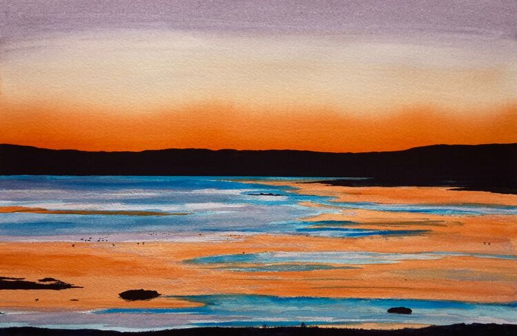 End of the Day, Islay. 52 x 34cm (69 x 51 cm with frame) £350