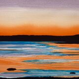 End of the Day, Islay. 52 x 34cm (69 x 51 cm with frame) £350