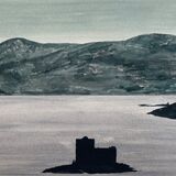 Castlebay-Barra.  53x30cm, framed, £260