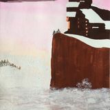 Evening Light, Avoriaz. 26 x 38cm