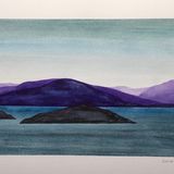 South East from Coll. 35 x 14cm