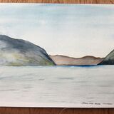 Leaving LakeBaikal.  20 x 15cm