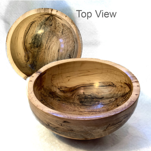 Spalted Beech Bowl - £65