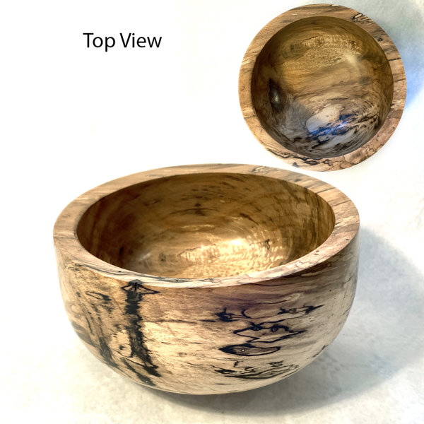 Spalted Beech Bowl - £80