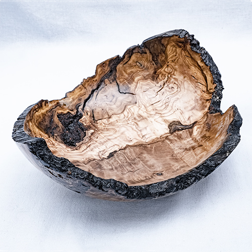 Natural Edge Olive Wood Bowl £70