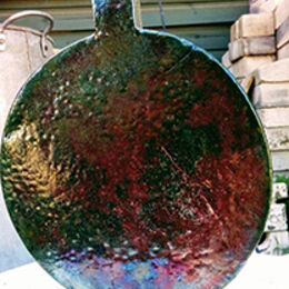 Raku bottle