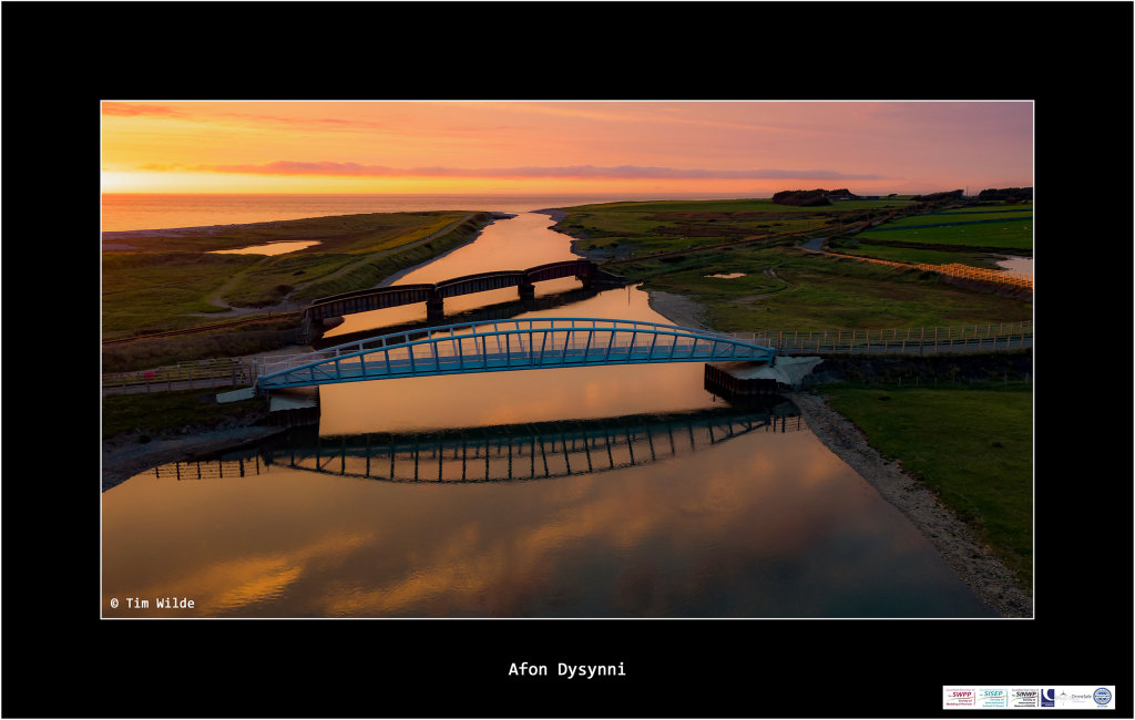 Afon Dysynni From 35meters altitiude