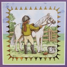 Girl & Horse 3