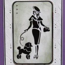 Lady & Poodle