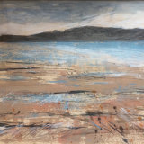 Towards Brean Down 53x43cms