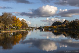 An Autumn day at the River Leven.