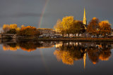 dumbarton autumn reflections