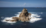 the armed knight rockstack and the longships lighthouse