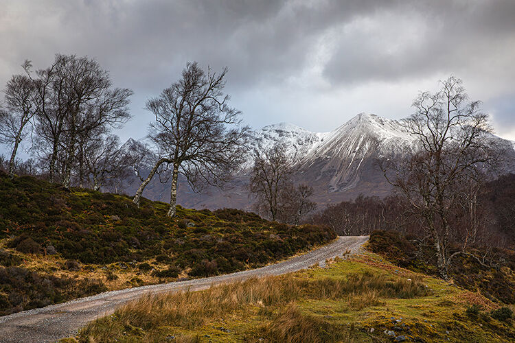 road to beinn eighe