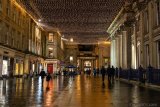 a wet royal exchange square