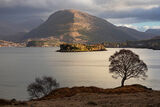 view across loch shieldaig
