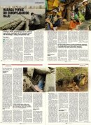 Tearsheet of article from magazine Przeglad, 2010, Poland with photos by Tom Szustek