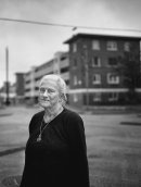 Portrait of female resident of St. Teresas Gardens