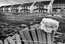 Ghost estate - empty, nearly completed homes