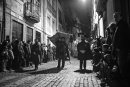 Procession of Our Lord’s Funeral is held on Good Friday evening, Braga, Portugal