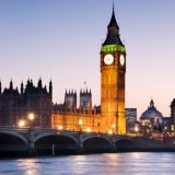 Houses of Parliament, dusk